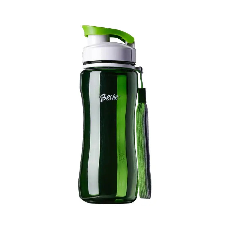 Portable Plastic Sports Water Bottle - 560ml / Green