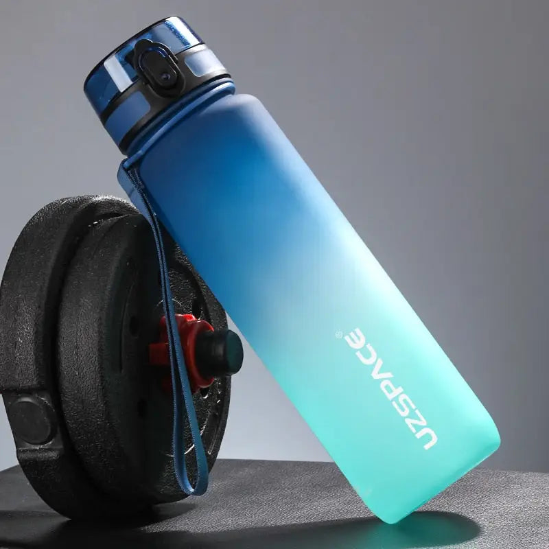 Protein Sports Water Bottle - 350ml / Blue and Green