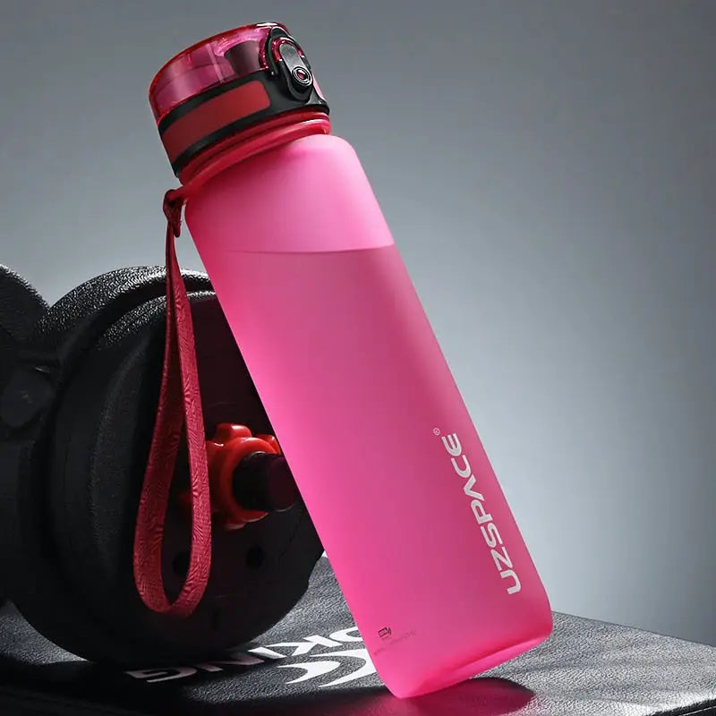 Protein Sports Water Bottle - 350ml / Pink