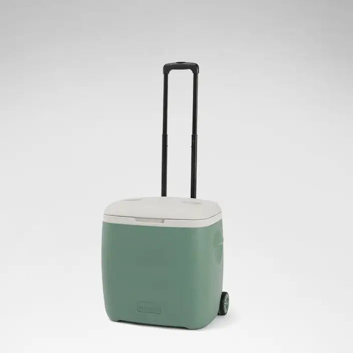 Rolling Cooler Boxes - Green 28L
