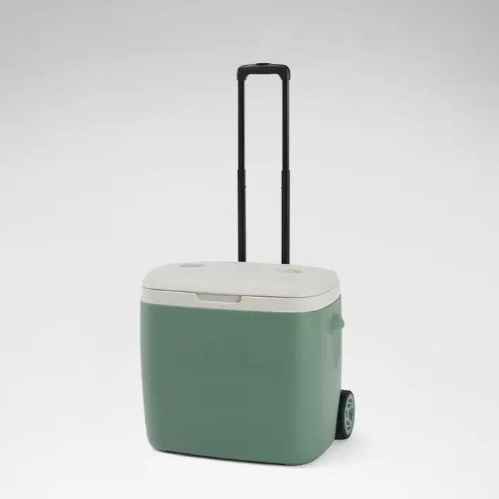 Rolling Cooler Boxes - Green 38L