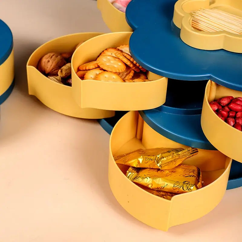 Rotating Snack Container