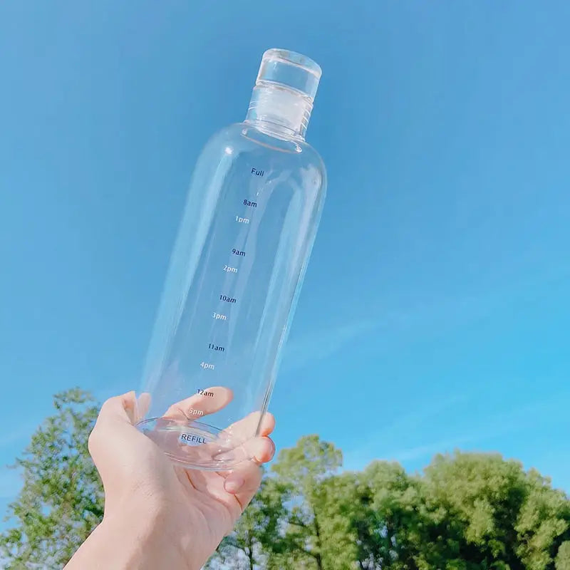 School Glass Water Bottle