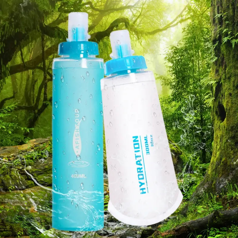 Silicone Hiking Collapsible Water Bottle
