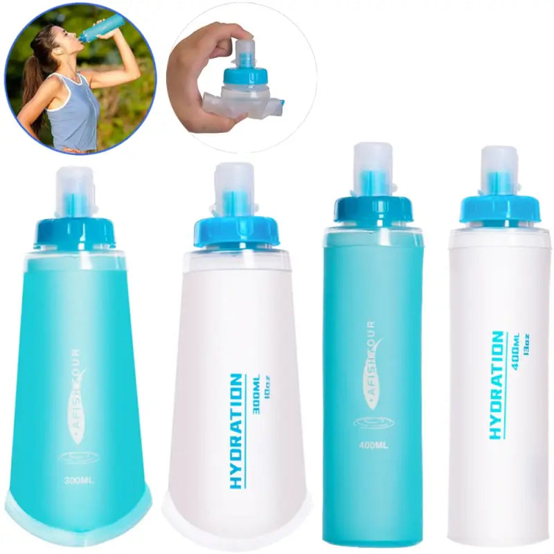 Silicone Hiking Collapsible Water Bottle