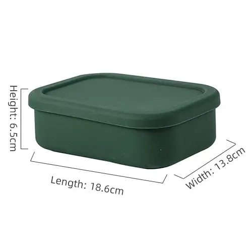 Silicone Lunch Box - Green