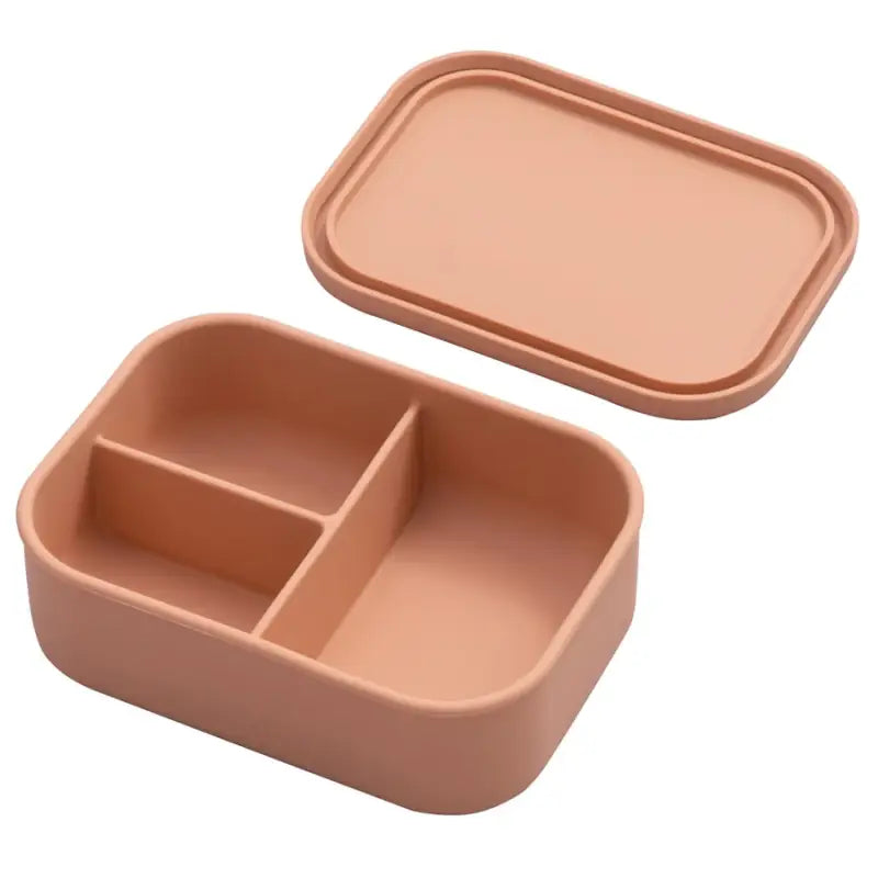 Silicone Snack Containers - 3 Grid Muted