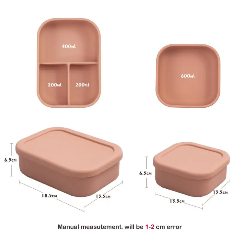 Silicone Snack Containers