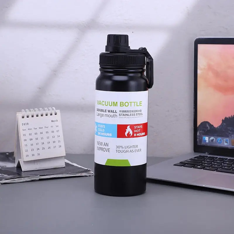 Simple Stainless Steel Water Bottle