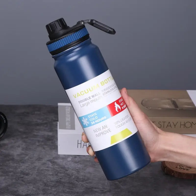 Simple Stainless Steel Water Bottle