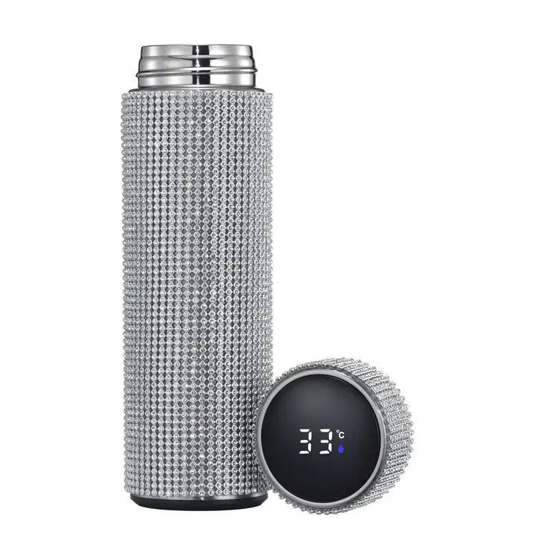 Smart Coffee Thermos - 500ml / Silvery