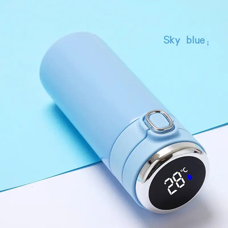 Smart Stainless Steel Water Bottle - Blue Smart / 320ml