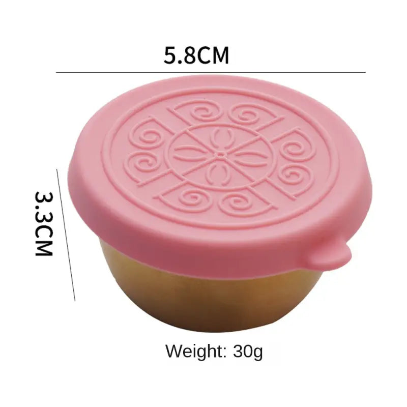 Snack Prep Containers - Pink