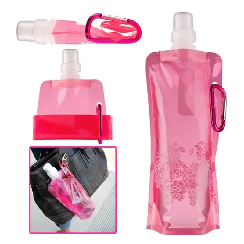 Soft Flask Collapsible Water Bottle