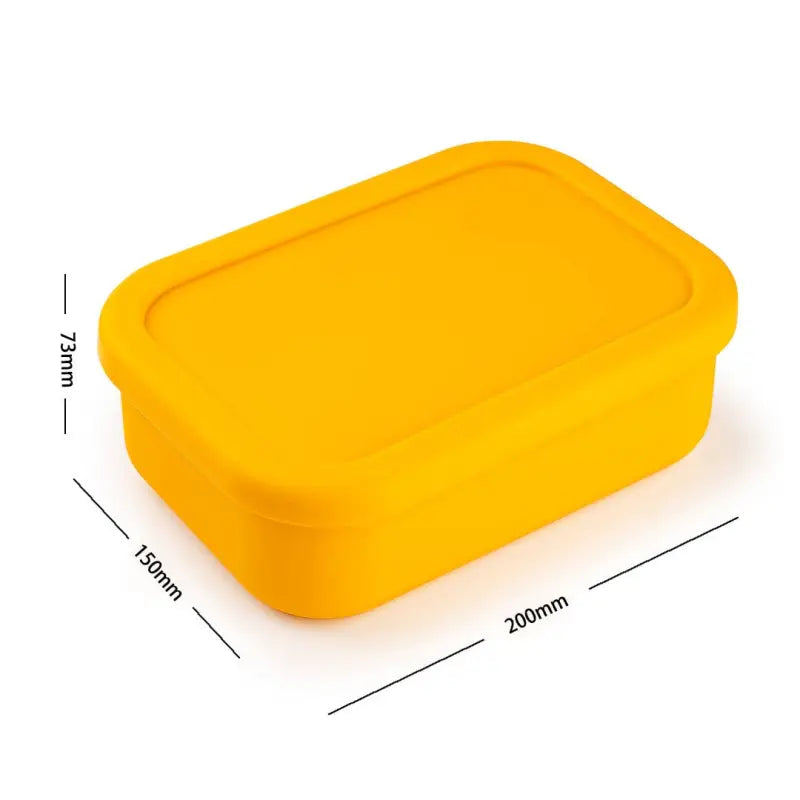 Soft Lunchbox - 1300ML Yellow