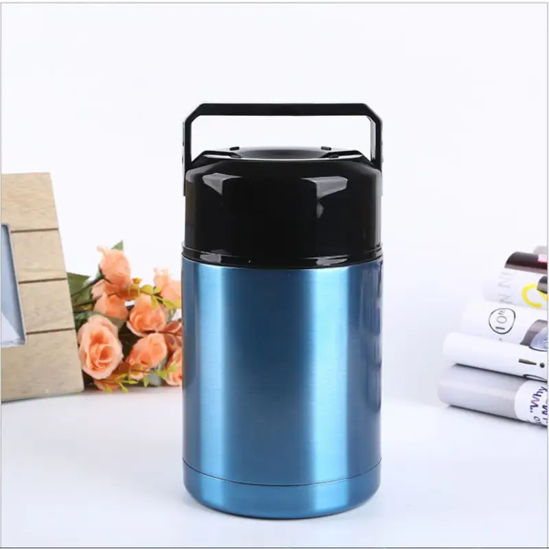 Soup Thermos Stainless - 1000ML / Blue