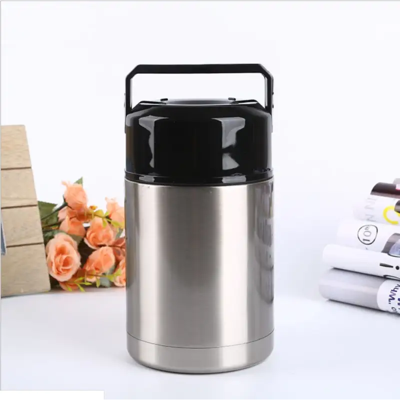 Soup Thermos Stainless - 1000ML / Silver