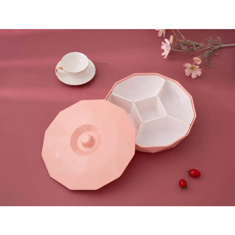 Spinning Snack Container - Pink