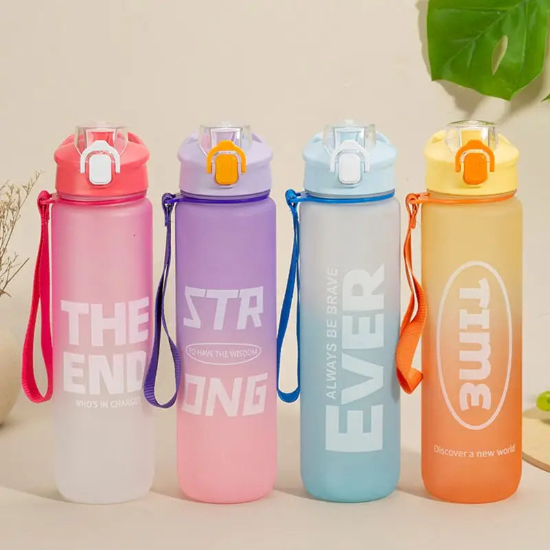 Sports Water Bottle with Carrier