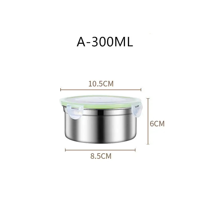 Stainless Freezer Lunchbox - Green-300ML