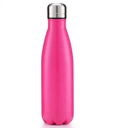 Stainless Steel Insulated Water Bottles - 750ml / Rose Red