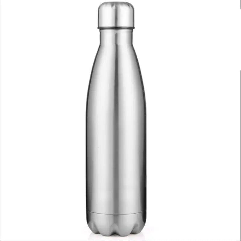 Stainless Steel Insulated Water Bottles - 750ml / Silver