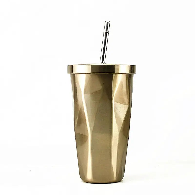 Stainless Steel Mug Cup Water Bottle - Auburn / 500-600ml