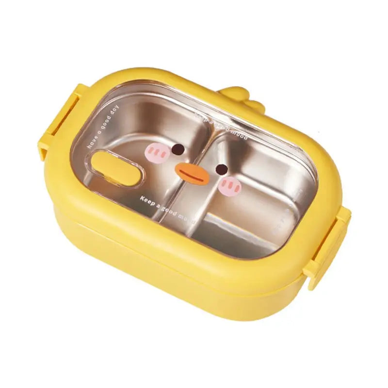 Stainless Steel Snack Containers - Yellow / 1000ML