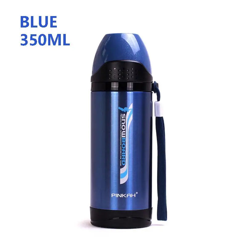 Stainless Steel Thermal Coffee Thermos - 500ml / Blue
