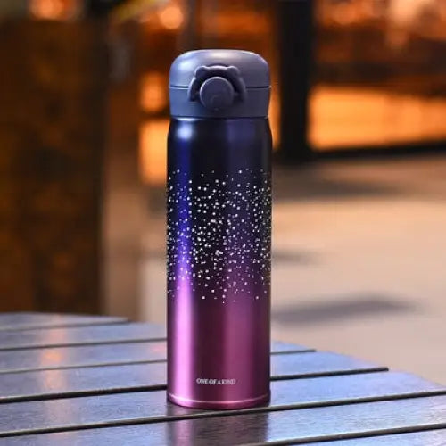 Starry Stainless Steel Water Bottle - Pink