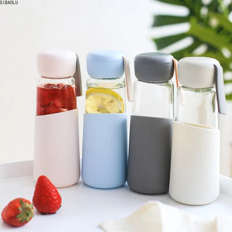 Student Glass Water Bottle