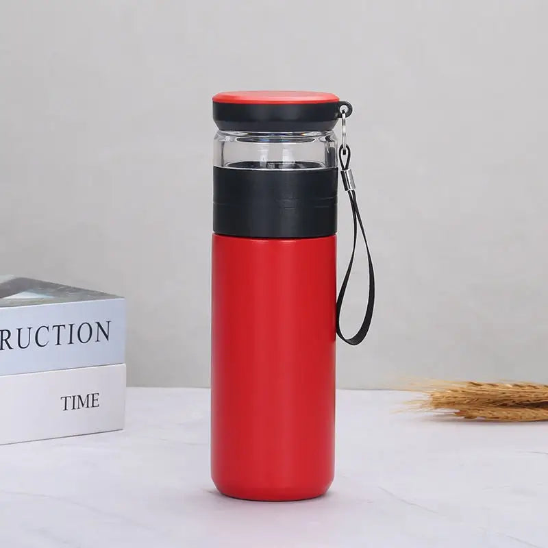 Tea Thermos Cup - 500mL / Red