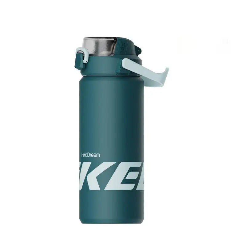 Thermal Straw Stainless Steel Water Bottle - United States /