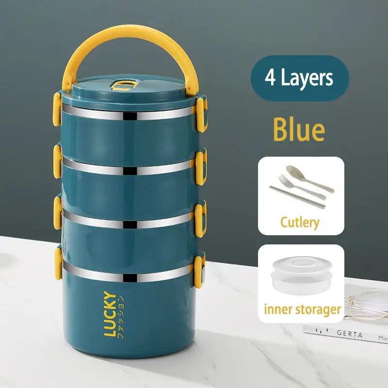 Thermos Bento Box - 4 Blue