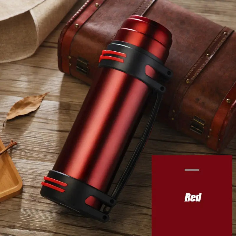 Thermos for Tea 2 Liter - 1000ml / Red