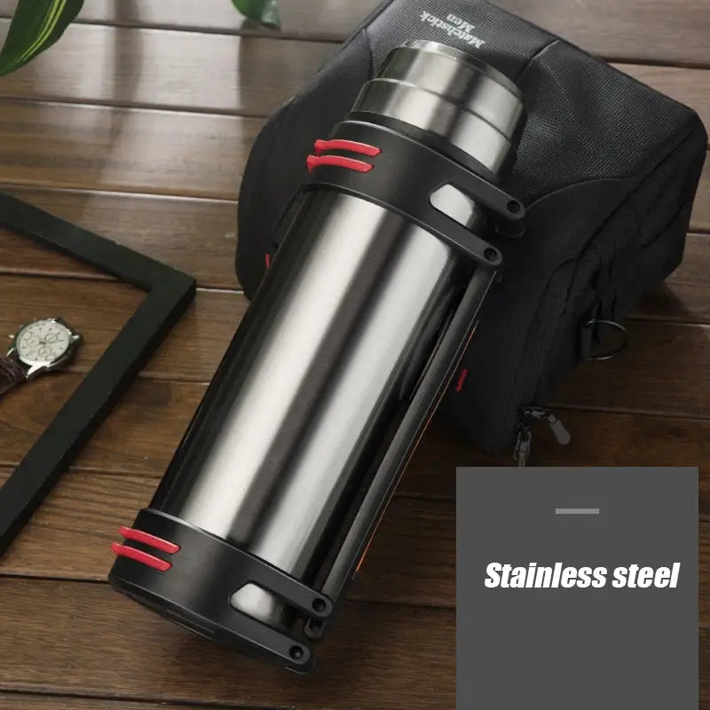Thermos for Tea 2 Liter - 1000ml / Silver