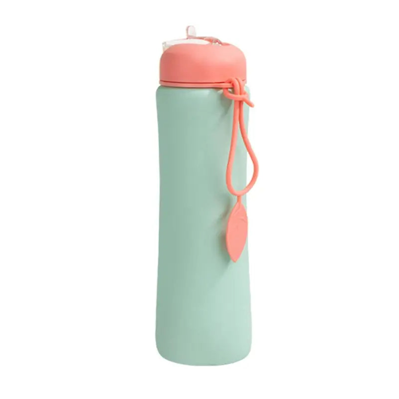 Travel Water Bottle Collapsible - Green
