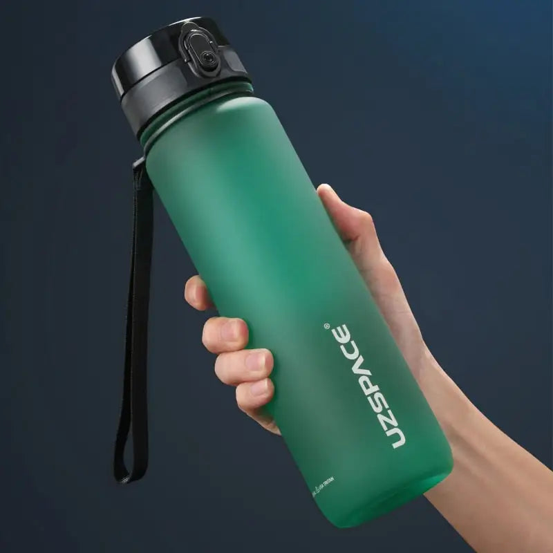 Unbreakable Glass Water Bottle - 500ml / Bright Green