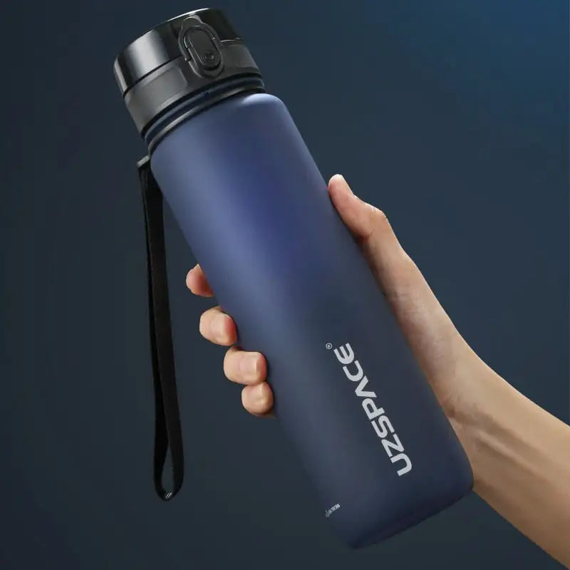 Unbreakable Glass Water Bottle - 500ml / Dark Blue