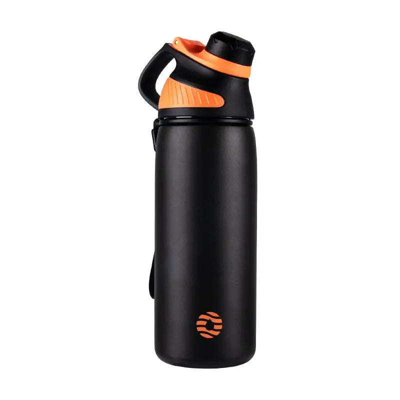 Vacuum Sports Water Bottle - 1000ml / Black