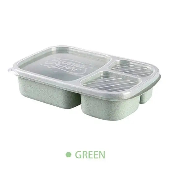 Wheat Lunchbox - Green / 3 / 1