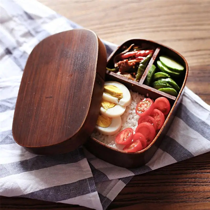 Wooden Japanese Bento